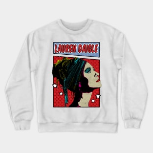 Lauren Daigle Pop Art Comic Style Crewneck Sweatshirt